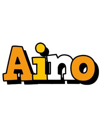 Aino cartoon logo