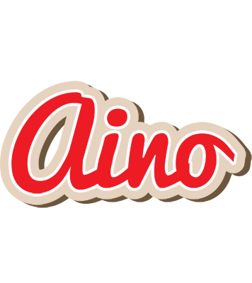 Aino chocolate logo