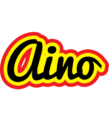 Aino flaming logo