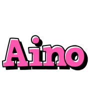 Aino girlish logo