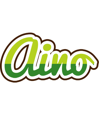 Aino golfing logo