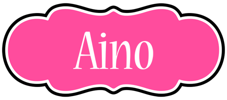 Aino invitation logo