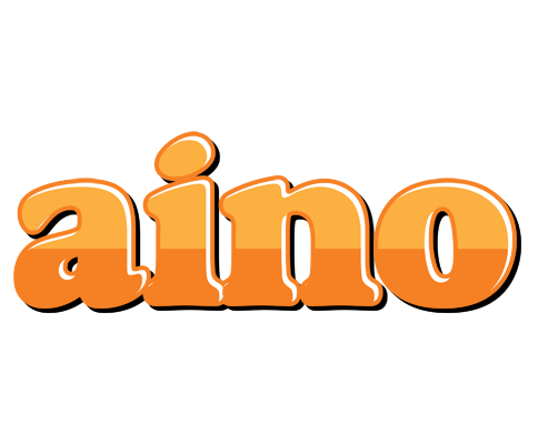 Aino orange logo