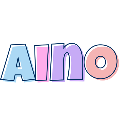 Aino pastel logo