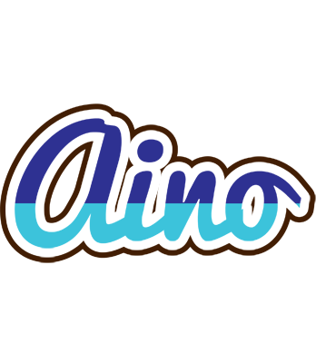 Aino raining logo