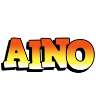 Aino sunset logo