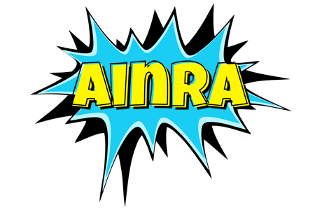 Ainra amazing logo