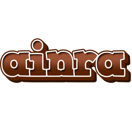 Ainra brownie logo