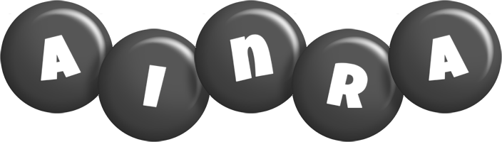 Ainra candy-black logo