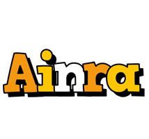 Ainra cartoon logo
