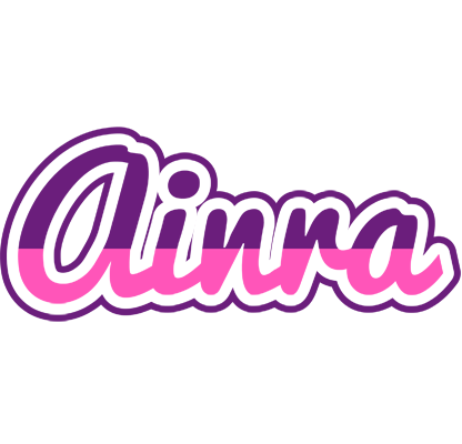 Ainra cheerful logo