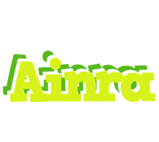 Ainra citrus logo