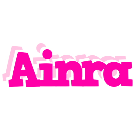 Ainra dancing logo
