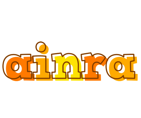 Ainra desert logo