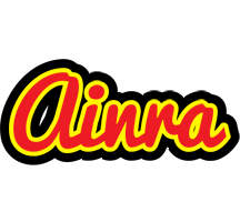 Ainra fireman logo