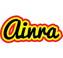 Ainra flaming logo