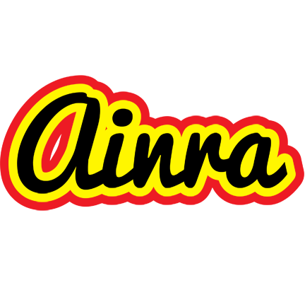 Ainra flaming logo