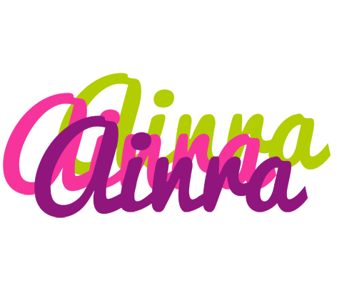 Ainra flowers logo