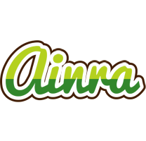 Ainra golfing logo
