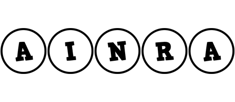 Ainra handy logo
