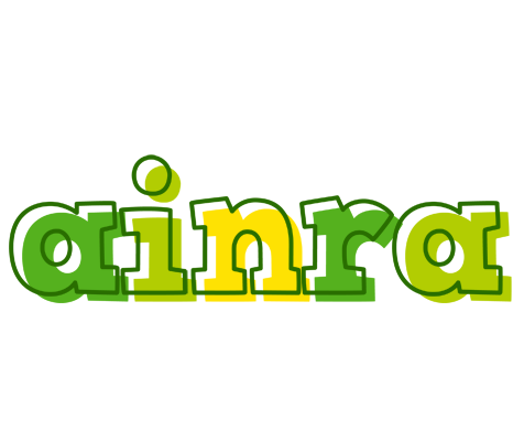 Ainra juice logo