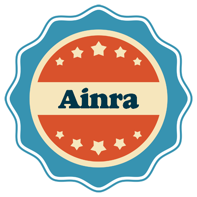 Ainra labels logo