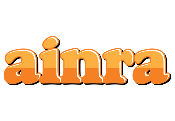 Ainra orange logo