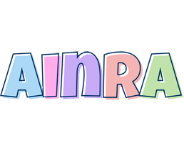 Ainra pastel logo
