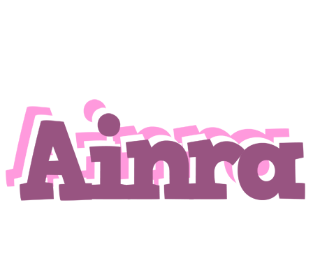 Ainra relaxing logo