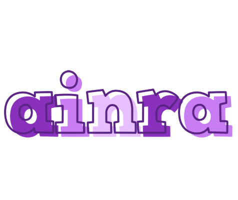 Ainra sensual logo