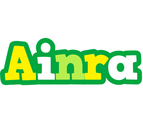 Ainra soccer logo
