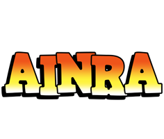 Ainra sunset logo