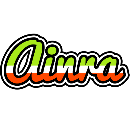 Ainra superfun logo