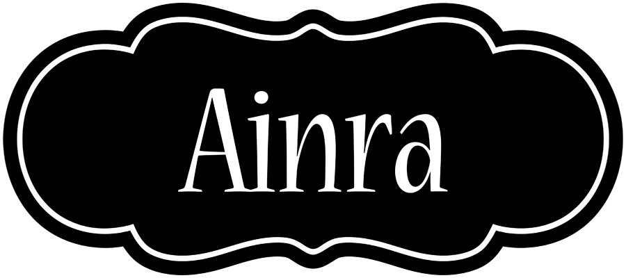 Ainra welcome logo