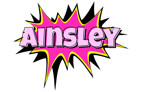 Ainsley badabing logo