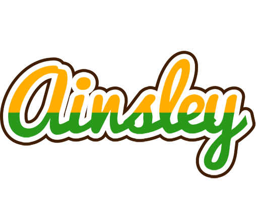 Ainsley banana logo