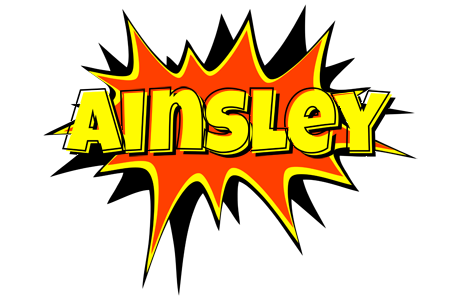 Ainsley bazinga logo