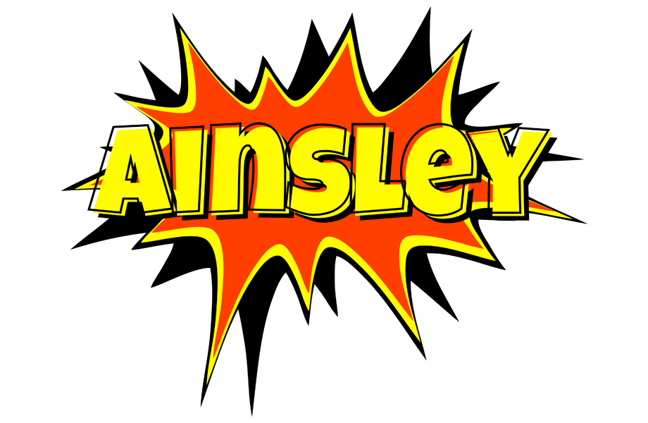 Ainsley bazinga logo