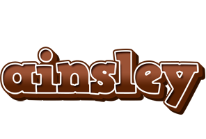 Ainsley brownie logo