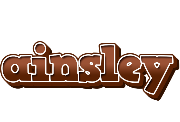 Ainsley brownie logo