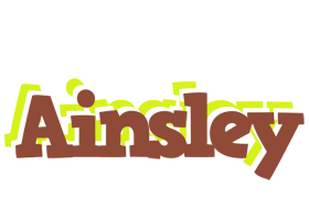 Ainsley caffeebar logo