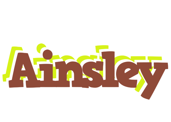 Ainsley caffeebar logo