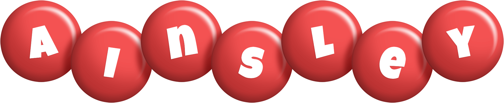 Ainsley candy-red logo