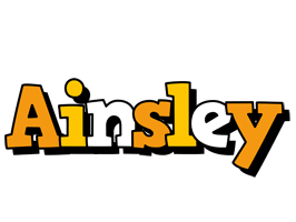 Ainsley cartoon logo