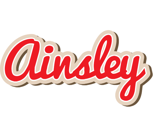 Ainsley chocolate logo