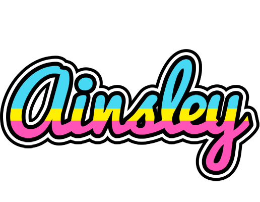 Ainsley circus logo