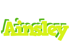 Ainsley citrus logo