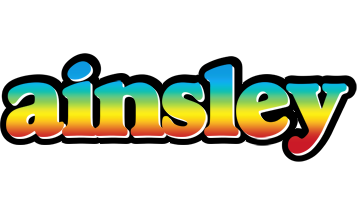 Ainsley color logo