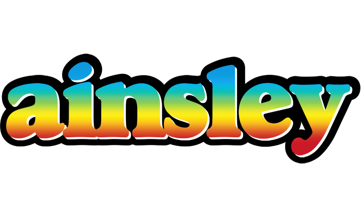 Ainsley color logo