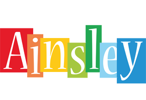 Ainsley Logo | Name Logo Generator - Smoothie, Summer, Birthday, Kiddo